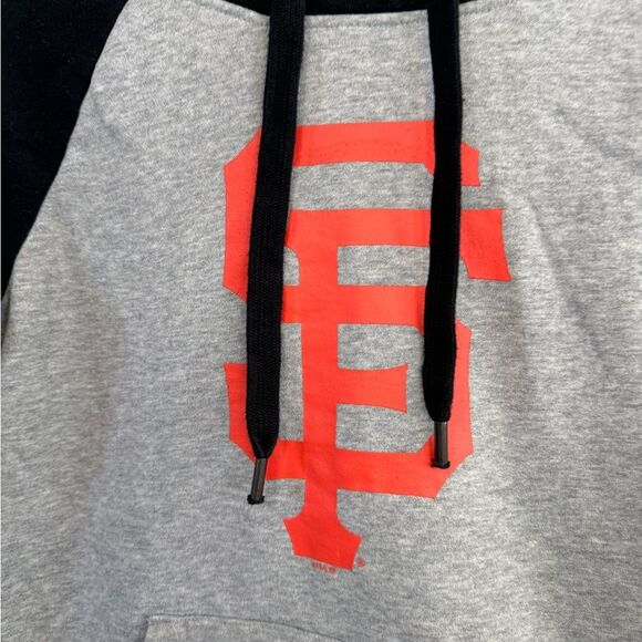 San Francisco Giants Baseball MLB ‘47 Brand Retro Women’s S Hoodie MINTY - Picture 2 of 5